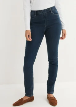 Jeggings elásticos con cintura cómoda y ancha