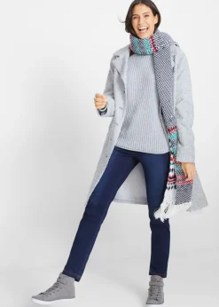 Jeggings elásticos, térmicos y funcionales, de tiro alto con cintura cómoda