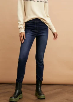 Jeggings elásticos, térmicos y funcionales, de tiro alto con cintura cómoda
