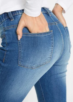 Jeggings mid waist, con cintura cómoda