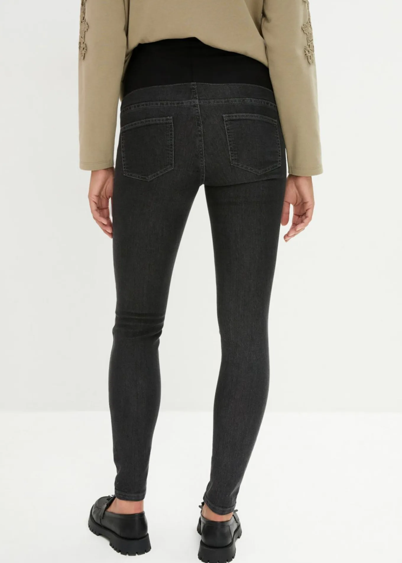 Jeggings premamá con algodón (2 unidades), skinny