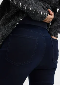 Jeggings premamá con contenido elástico y corte pitillo