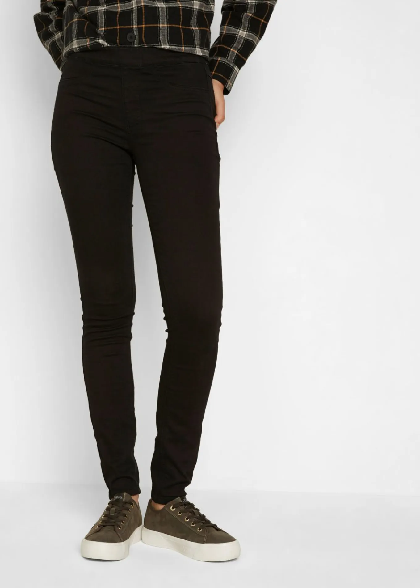 Jeggings térmicos de talle medio