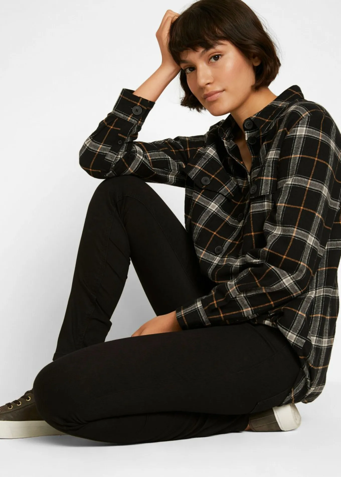 Jeggings térmicos de talle medio