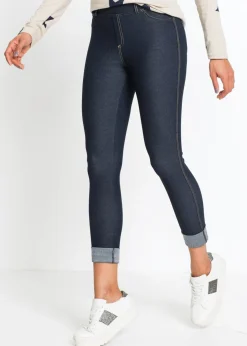 Jeggins con bajo vuelto