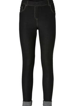 Jeggins con bajo vuelto