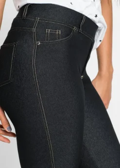 Jeggins con bajo vuelto