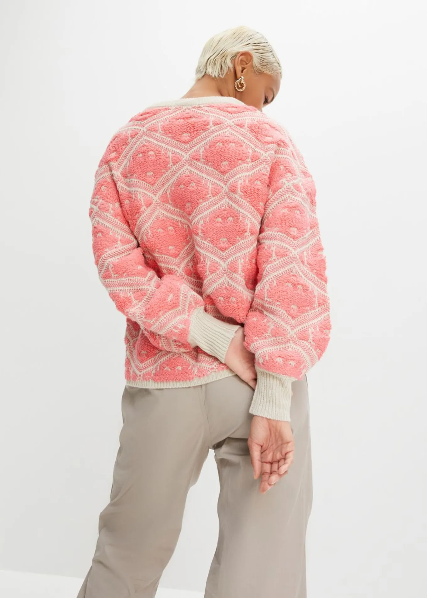 Jersey boxy de punto