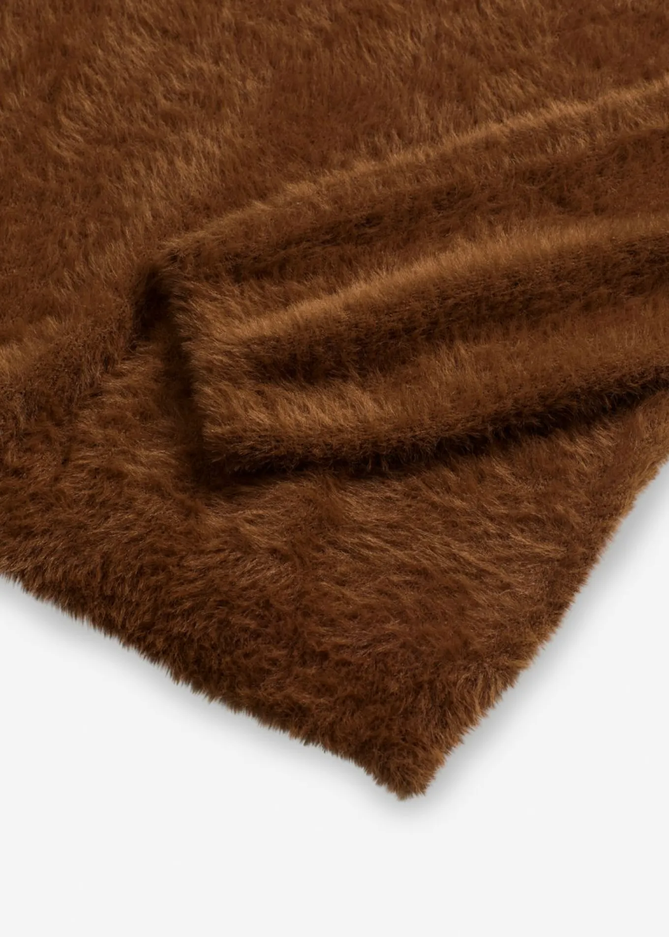 Jersey con aspecto de pelo