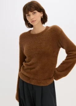 Jersey con aspecto de pelo