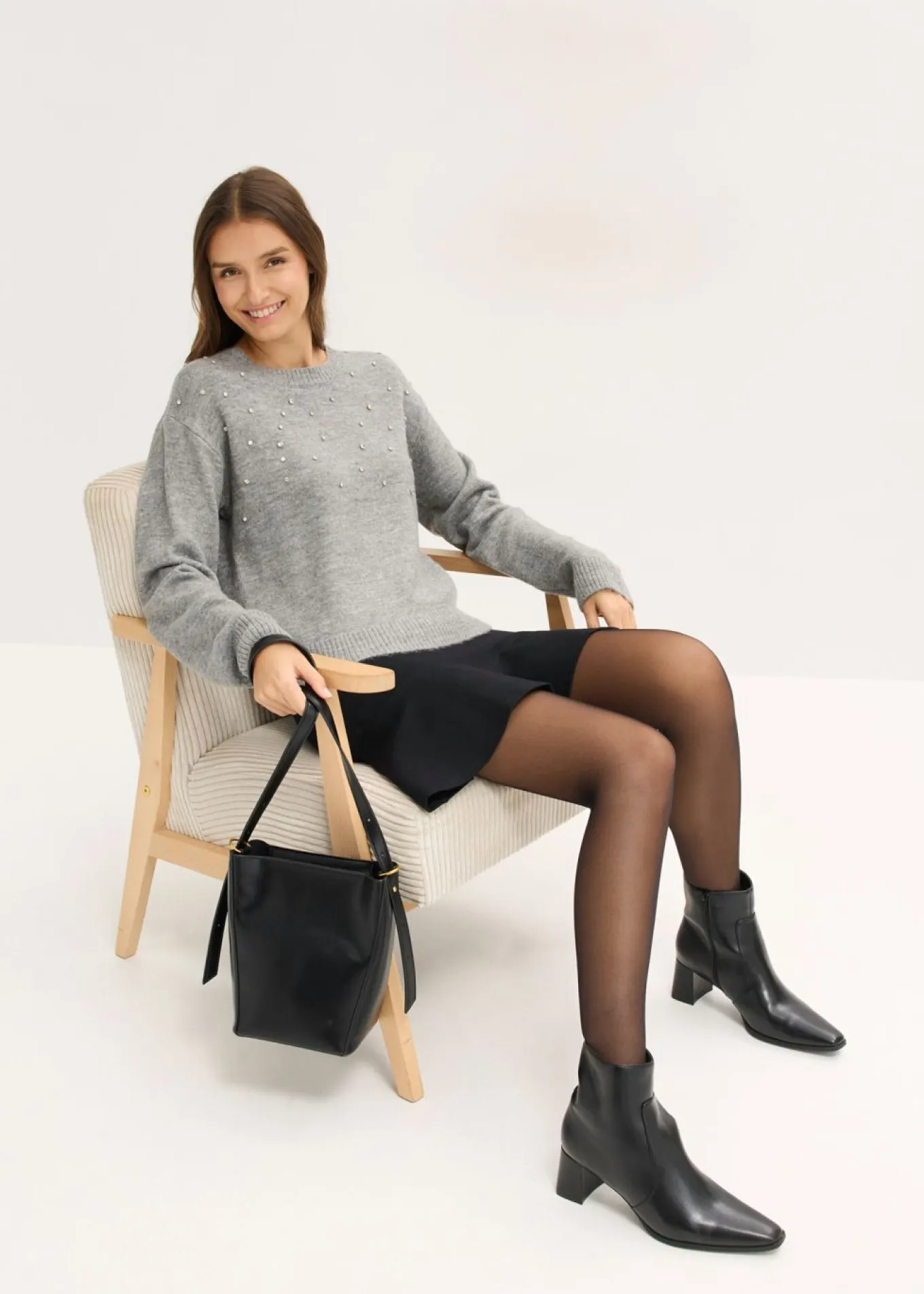 Jersey con corte boxy