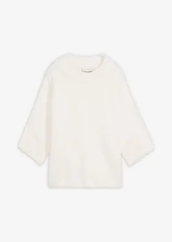 Jersey con corte boxy de mezcla de viscosa suave