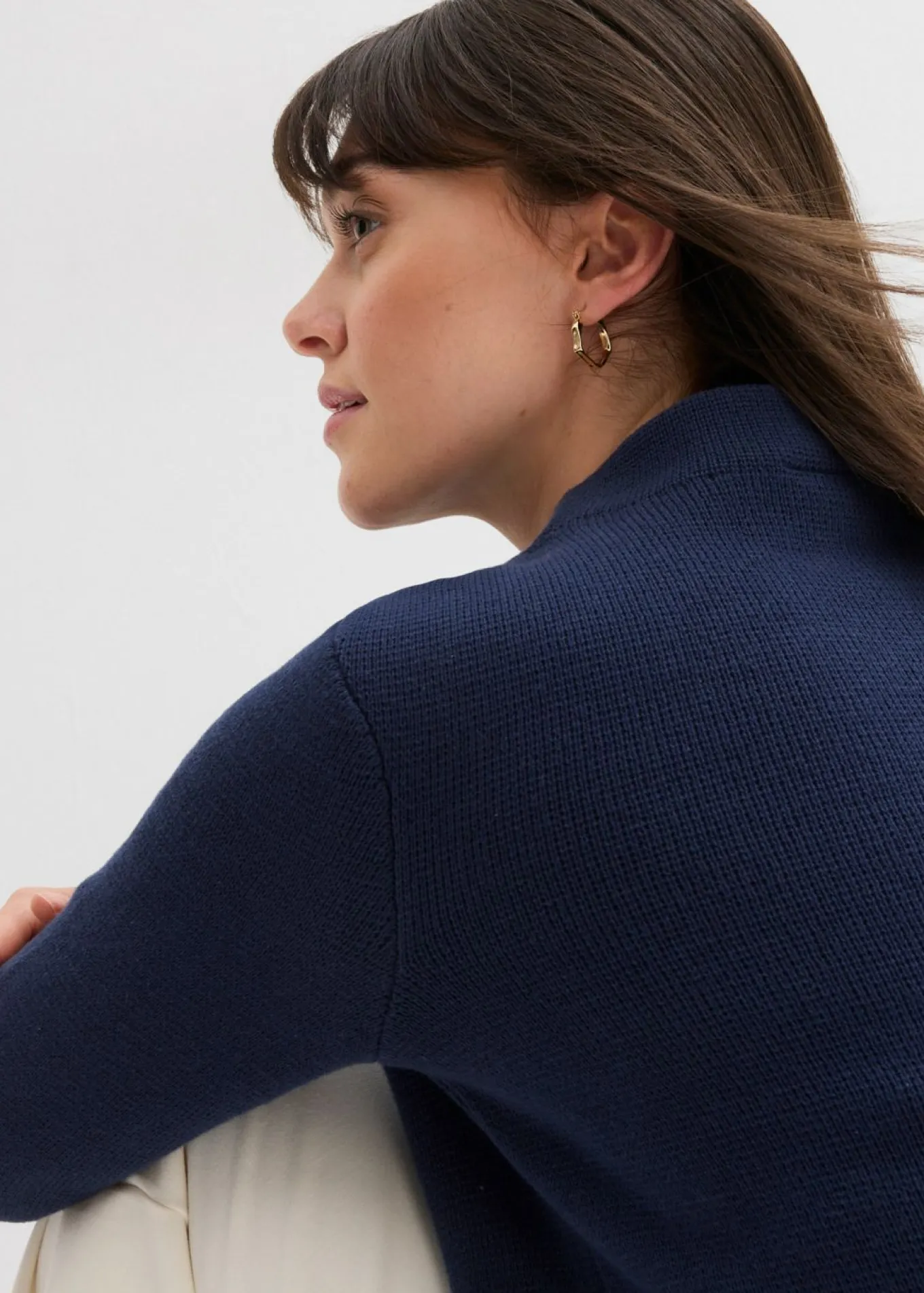 Jersey con cuello alto