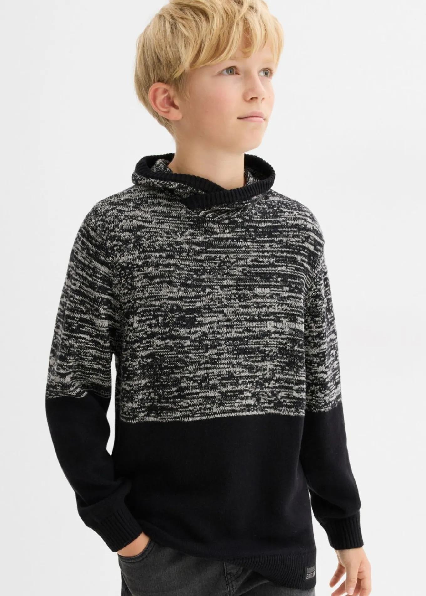 Jersey con cuello tipo chal