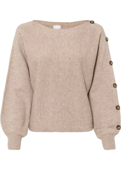 Jersey con detalles de botón
