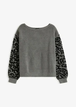 Jersey con estampado de leopardo