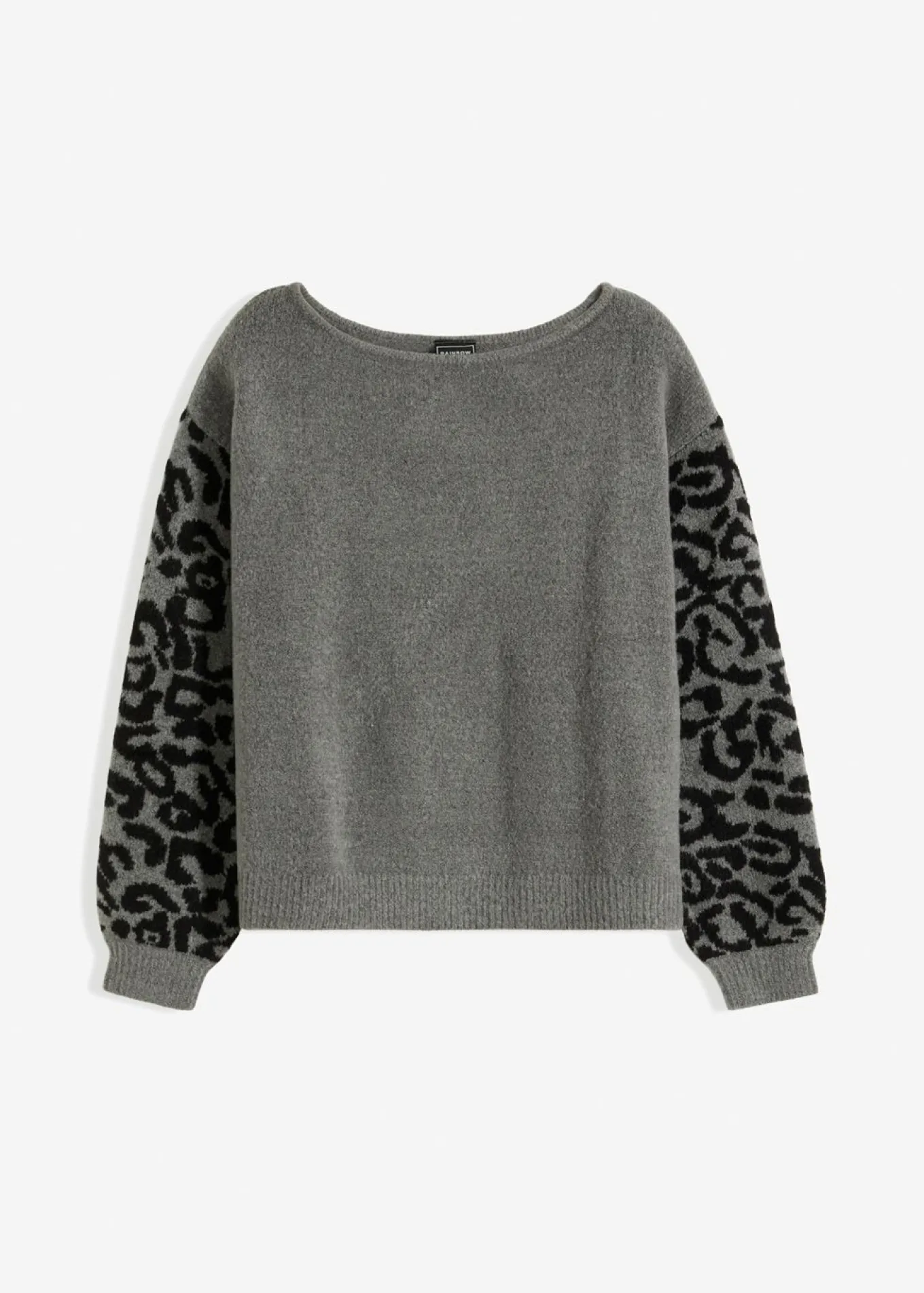 Jersey con estampado de leopardo