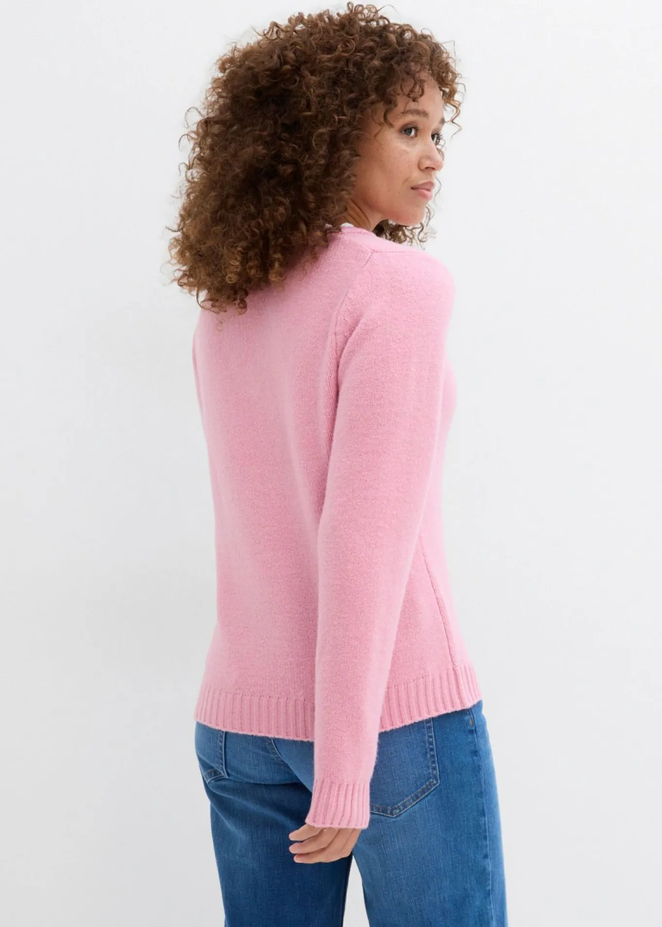 Jersey con inserto de encaje
