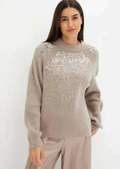 Jersey con lentejuelas
