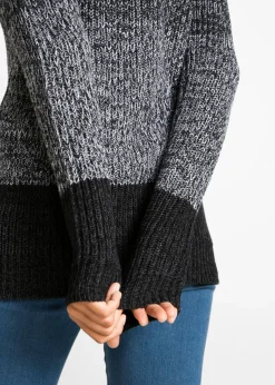 Jersey con patrón de rayas