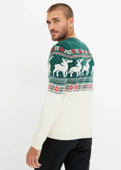 Jersey con patrón nórdico