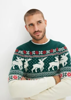 Jersey con patrón nórdico