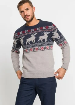 Jersey con patrón nórdico