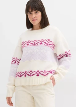 Jersey con patrón nórdico