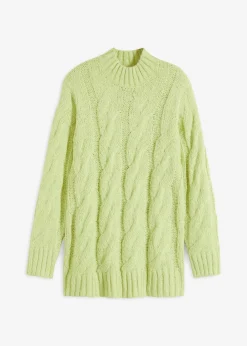 Jersey con patrón trenzado