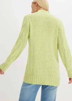Jersey con patrón trenzado