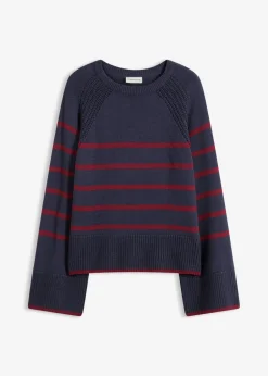 Jersey con rayas en contraste