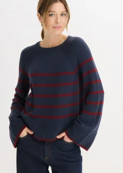 Jersey con rayas en contraste
