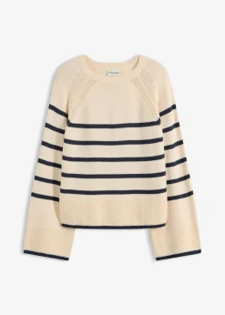 Jersey con rayas en contraste
