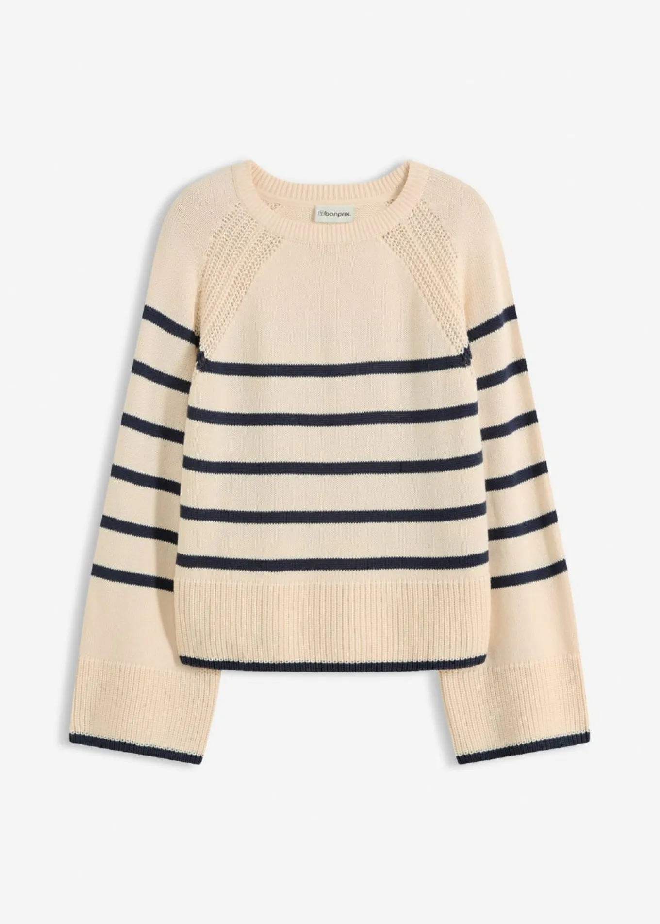 Jersey con rayas en contraste
