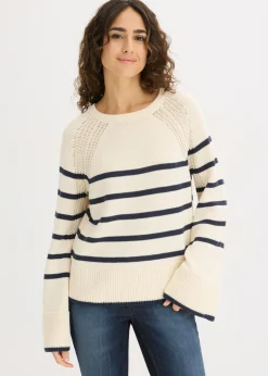 Jersey con rayas en contraste