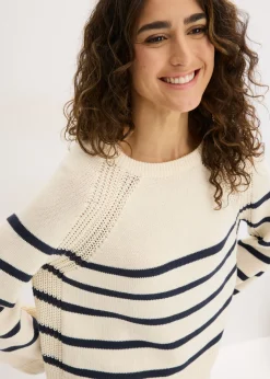 Jersey con rayas en contraste