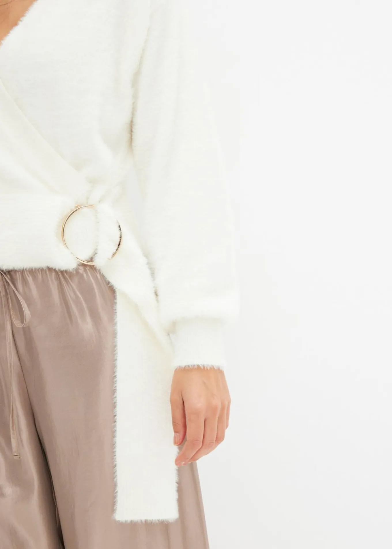 Jersey cruzado con accesorio