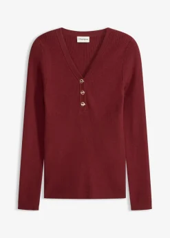 Jersey de canalé con viscosa