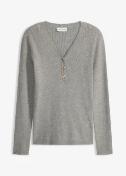 Jersey de canalé con viscosa
