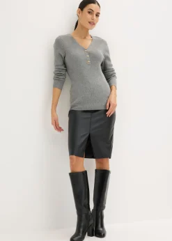 Jersey de canalé con viscosa