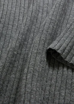 Jersey de canalé en lana merina