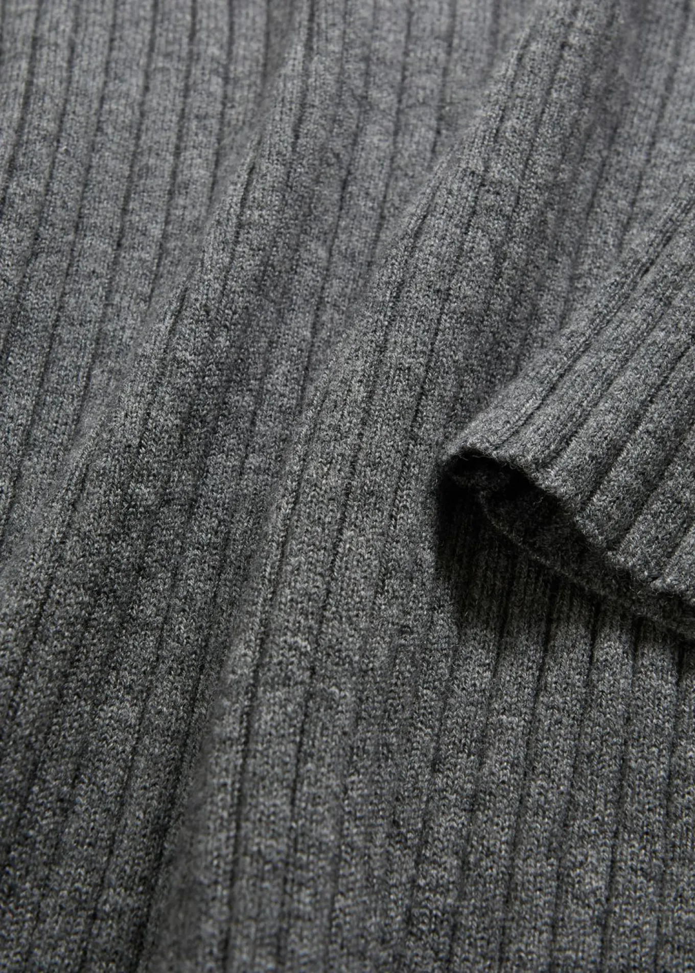 Jersey de canalé en lana merina