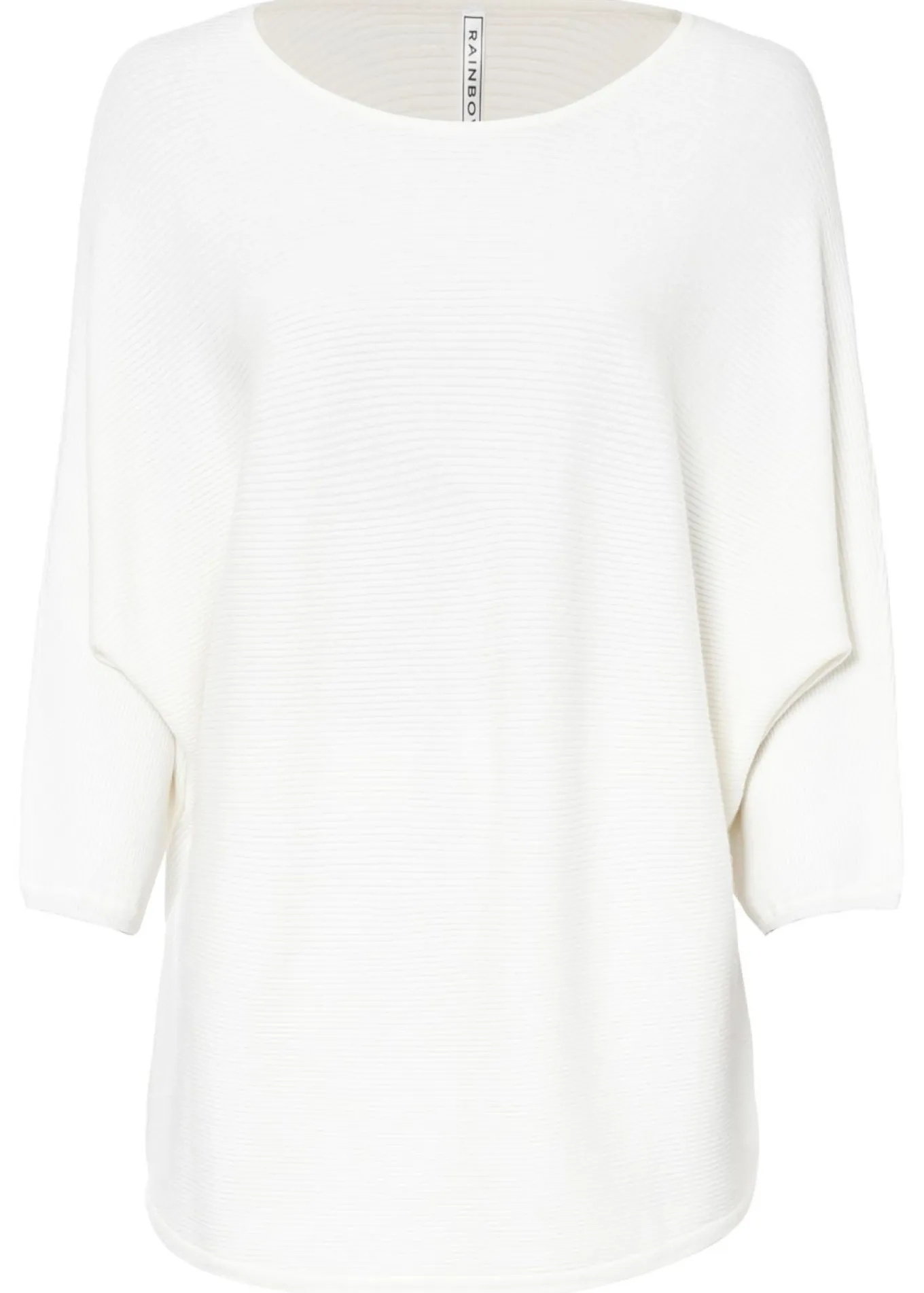 Jersey de canalé oversize de mezcla de viscosa