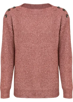 Jersey de corte holgado con botones