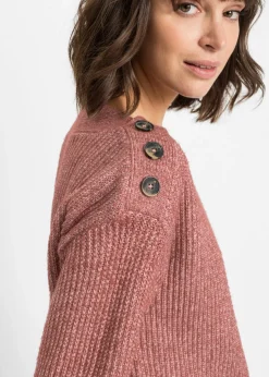Jersey de corte holgado con botones