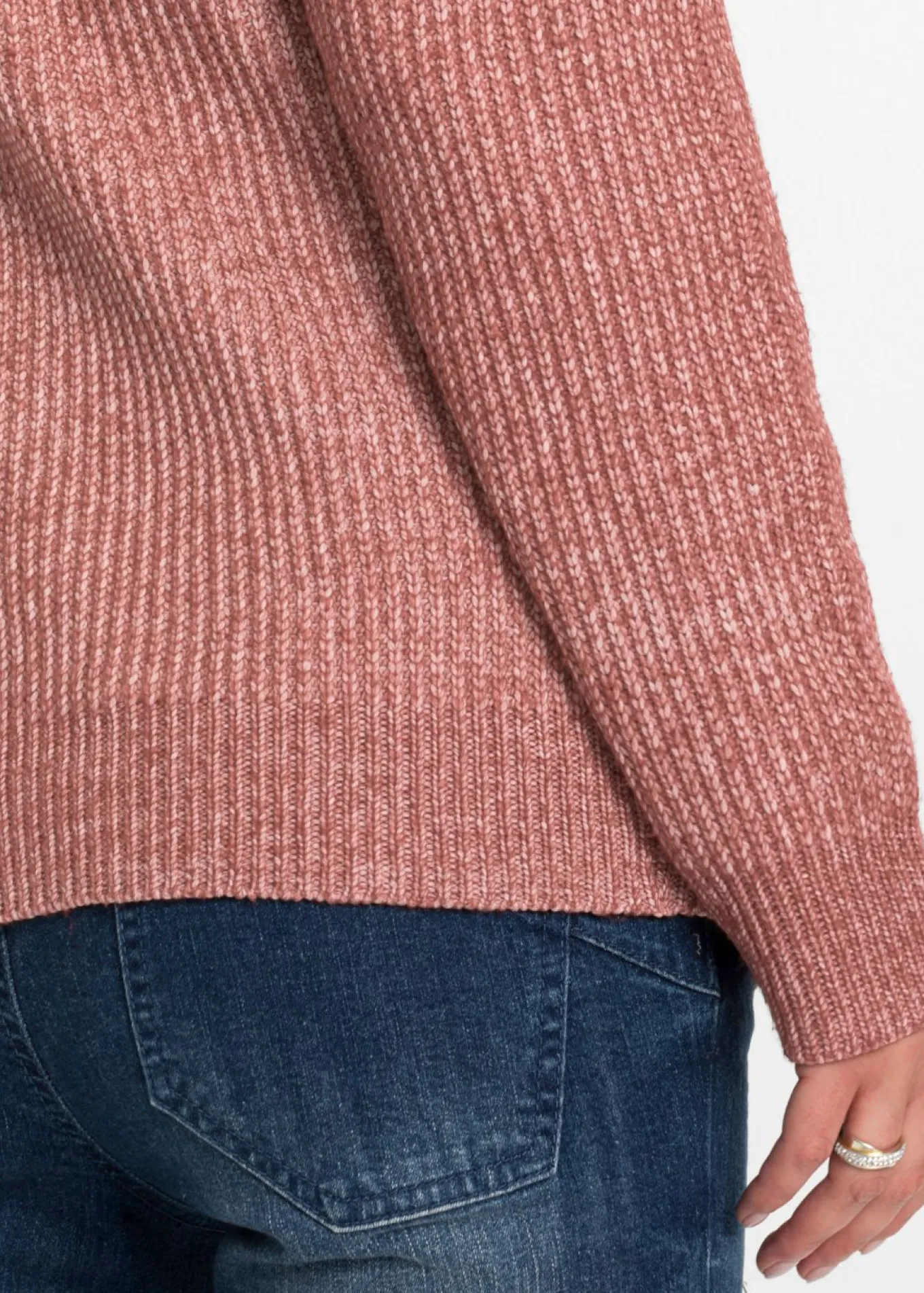 Jersey de corte holgado con botones