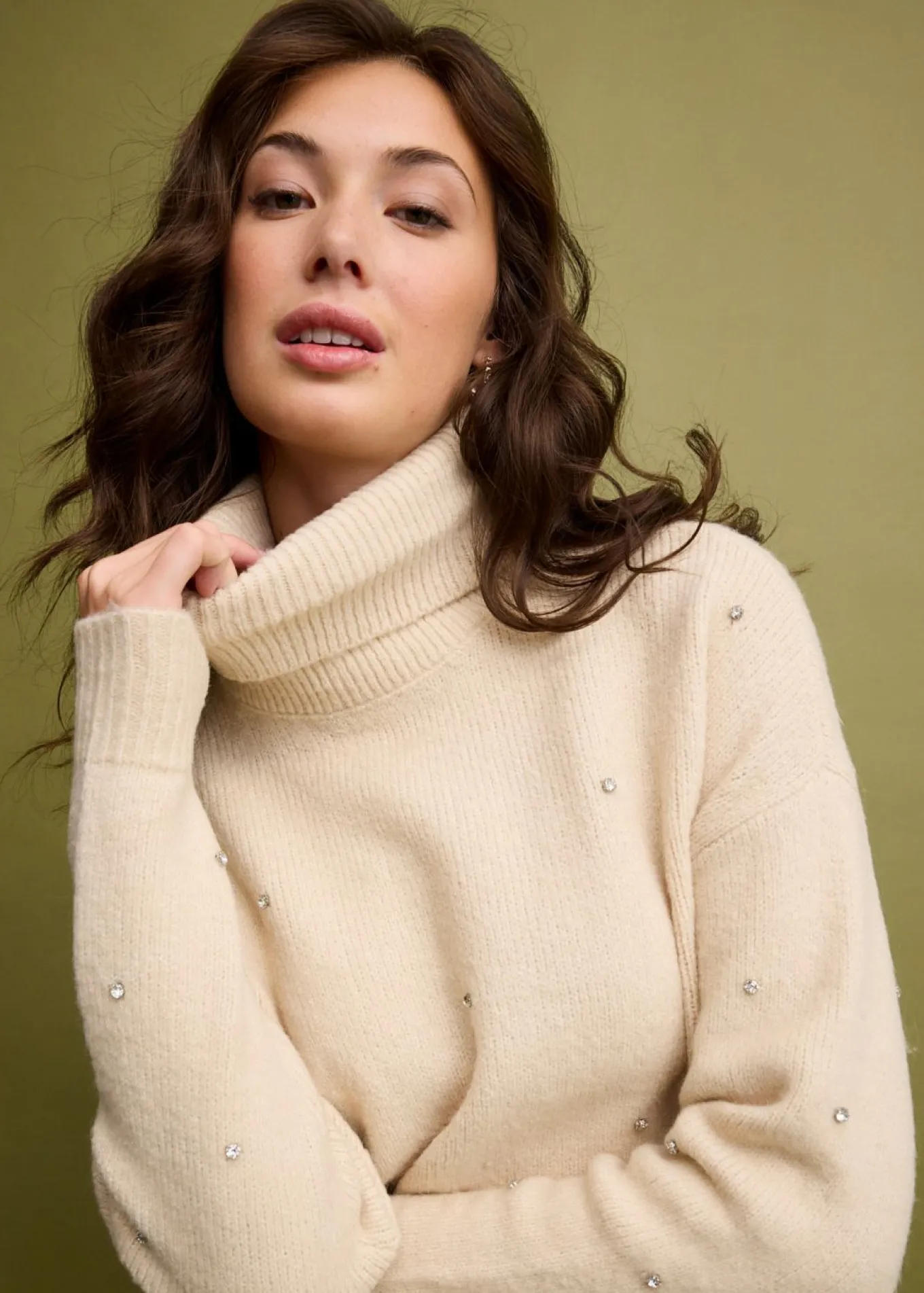 Jersey de cuello alto