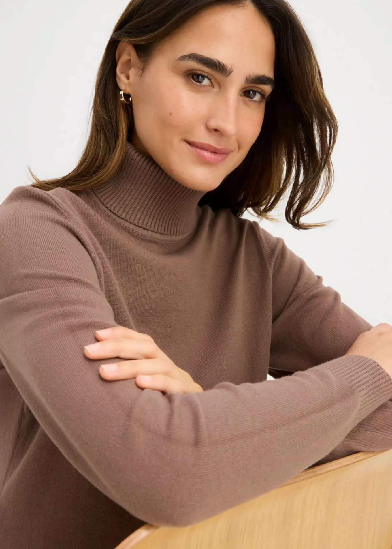 Jersey de cuello alto