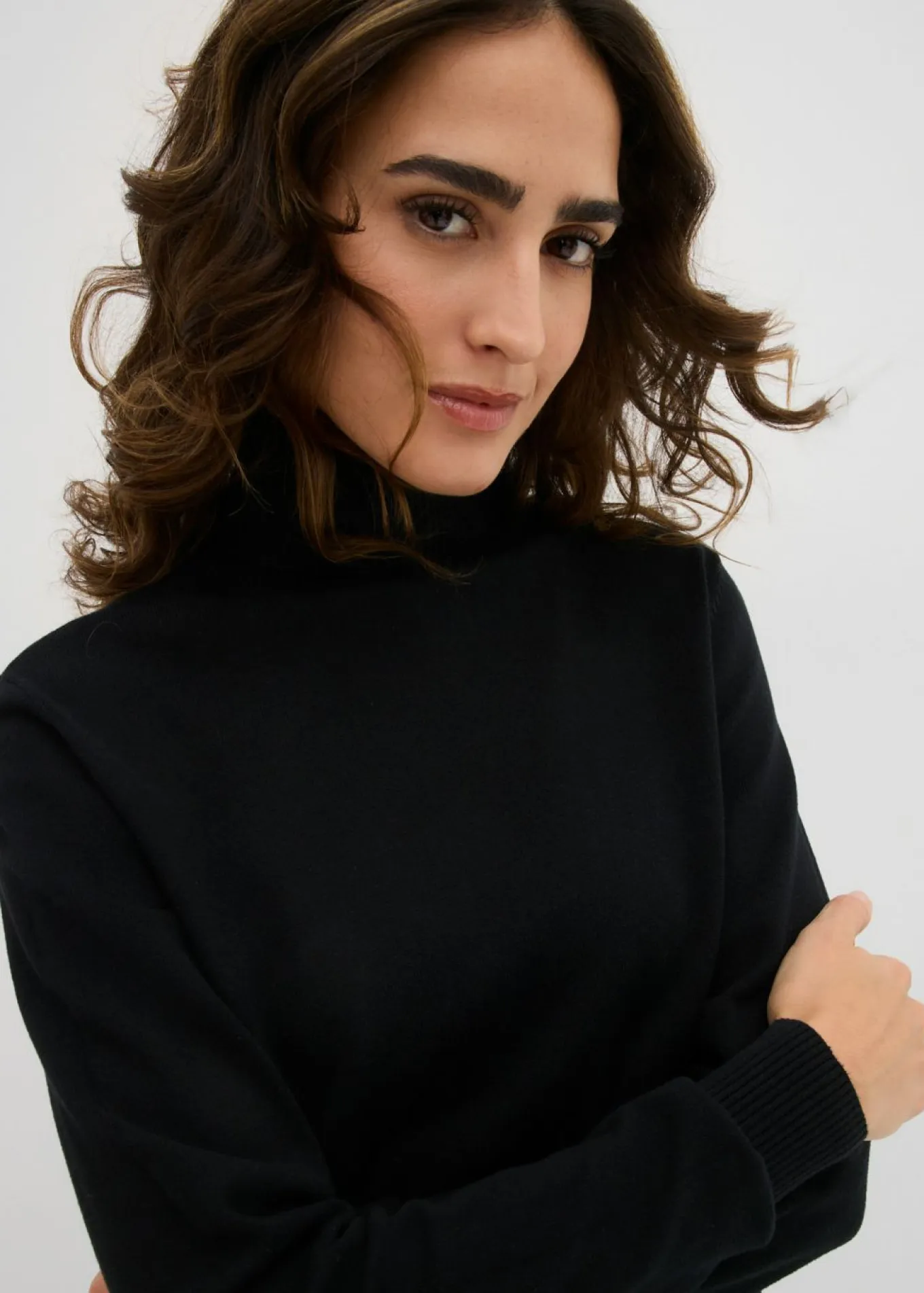 Jersey de cuello alto