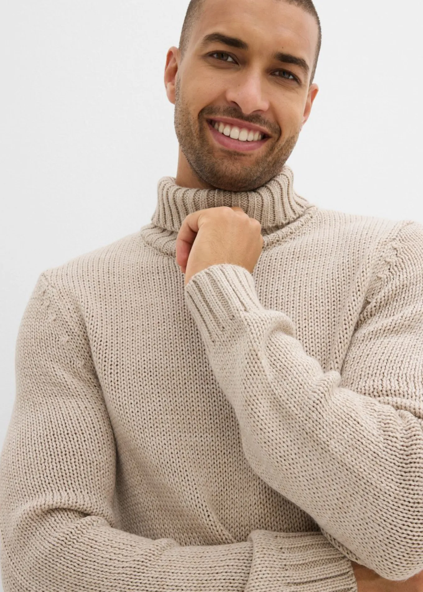 Jersey de cuello alto
